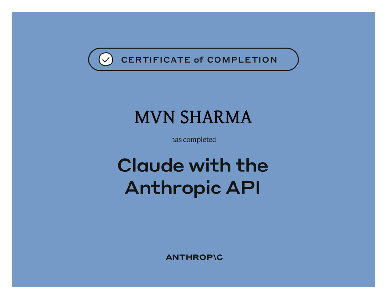 Claude with the Anthropic API